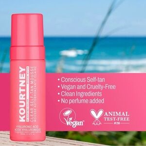 Kourtney Kellar Clear Self-Tan Mousse - new and sealed!